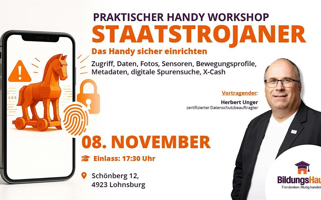 Workshop Handy Staatstrojaner