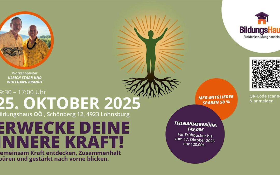 Workshop: Erwecke deine innere Kraft!